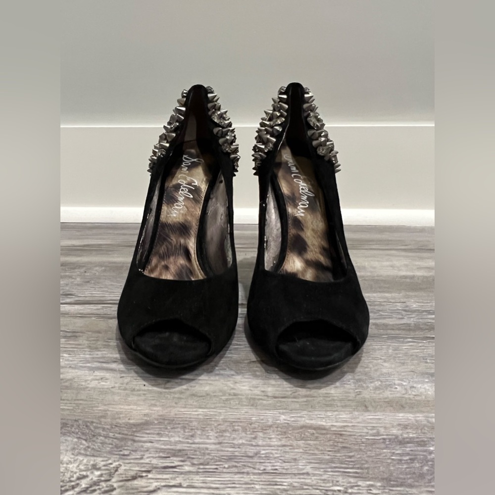 Sam Edelman Spike and Stud Peep Toe Heel